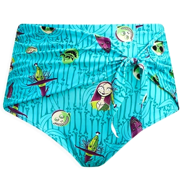 ❤️NWT VINTAGE TORRID SWIM BOTTOM NIGHTMARE BEFORE CHRISTMAS PUMPKIN KING JACK - Picture 7 of 9